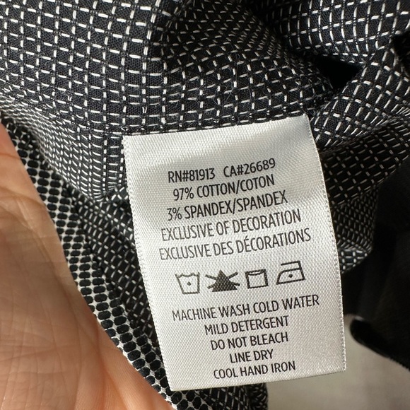 Robert Graham Modern Americana Men's XL Tailored Fit Black Dot Knowledge - Picture 7 of 10